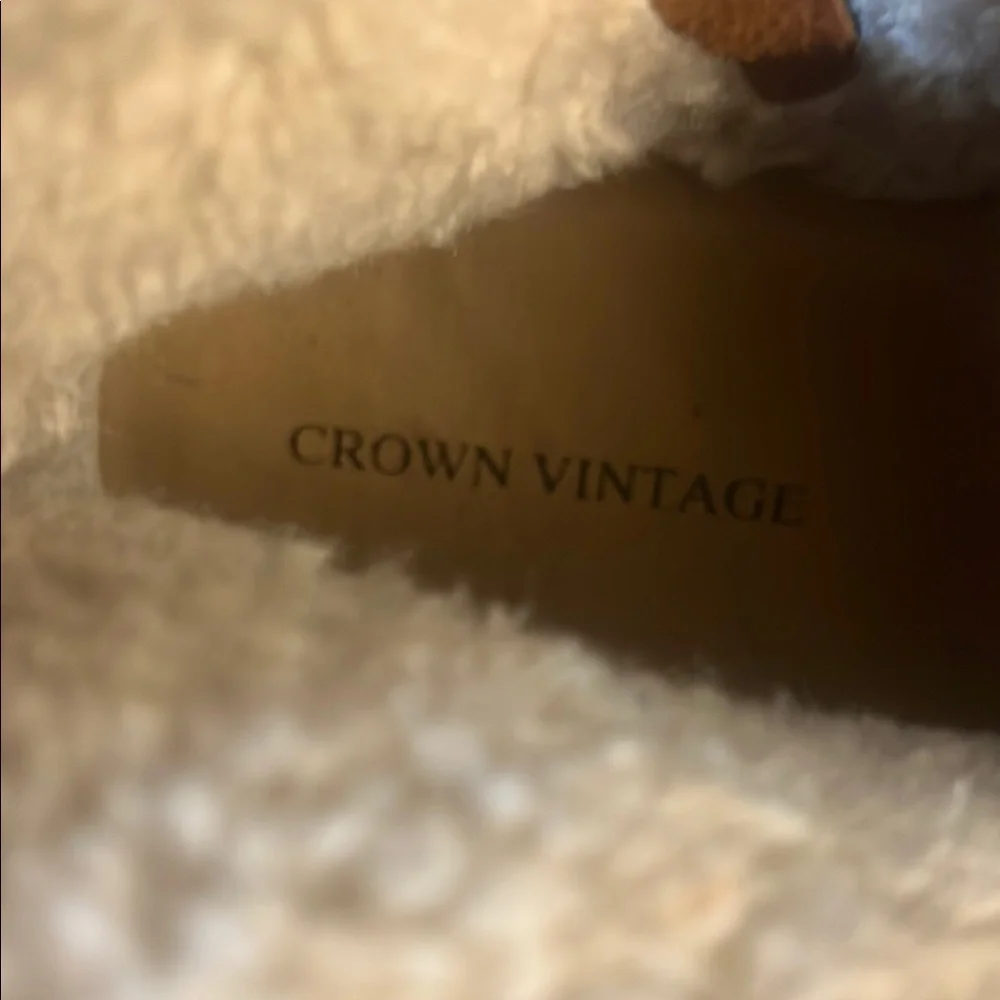 Crown Vintage - Men's Brown Leather Boots - NWOT